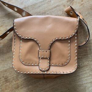 Rebecca Minkoff Tan Studded Leather Crossbody